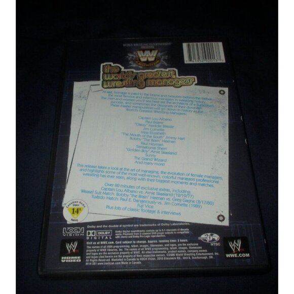 WWE: The World's Greatest Wrestling Managers (DVD, 2006) - Picture 3 of 3